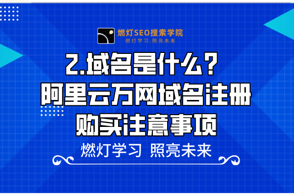 2.域名是什么?阿里云万网域名注册购买注意事项-金闪闪上海SEO博客