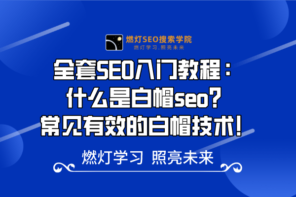 5、白帽SEO技术揭秘!了解什么是白帽SEO和常见有效的白帽技术!-金闪闪上海SEO博客