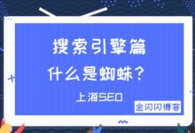 搜索引擎蜘蛛是什么-金闪闪上海SEO博客