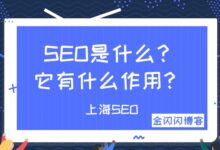 什么是SEO?-金闪闪上海SEO博客
