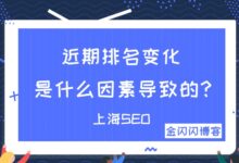 什么因素导致网站排名出现暴涨和暴跌的情况-金闪闪上海SEO博客